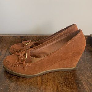 Aldo Suede Wedges Size 7